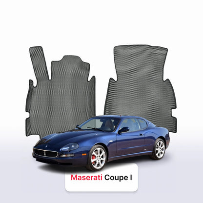 Alfombrillas 3D EVA para Maserati Coupé 1 gen 2001-2007 años COUPÉ