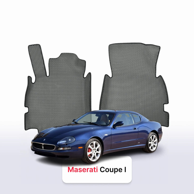 Alfombrillas 3D EVA para Maserati Coupé 1 gen 2001-2007 años COUPÉ