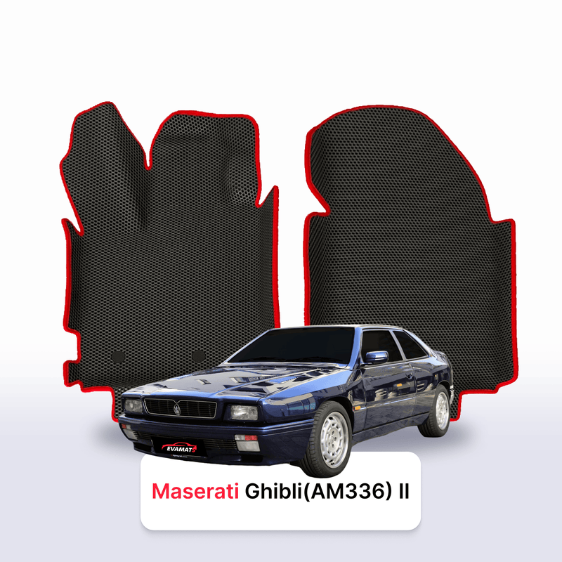 Alfombrillas 3D EVA para Maserati Ghibli(AM336) 2 gen 1992-1998 años COUPÉ