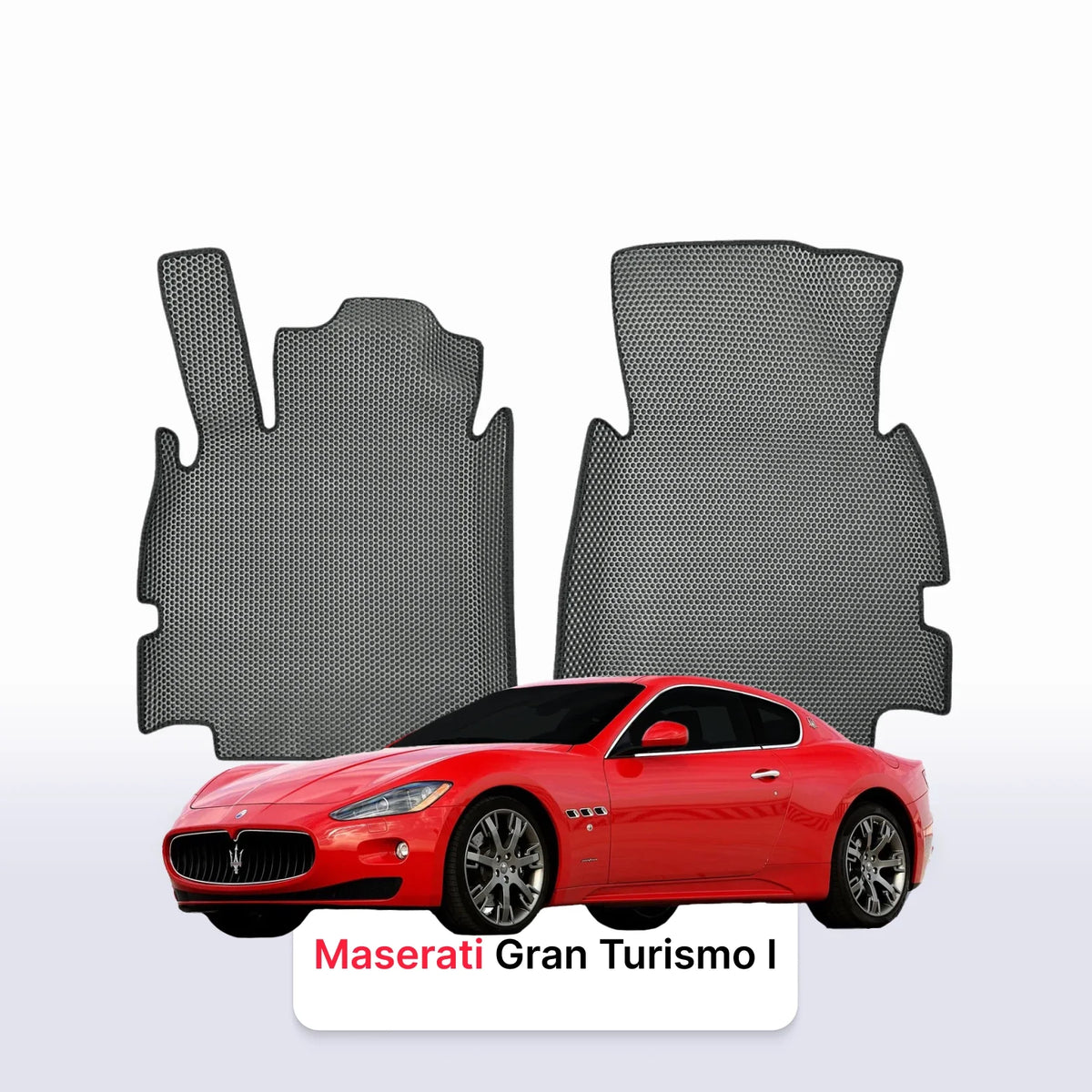 Alfombrillas 3D EVA para Maserati GranTurismo 1 gen 2007-2019 años COUPÉ