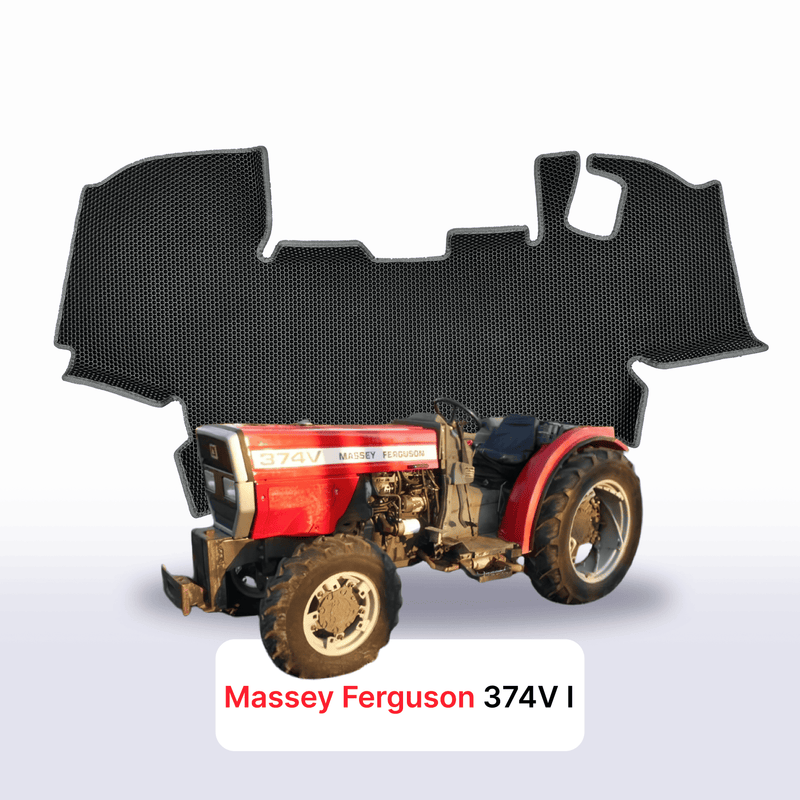 Alfombrillas 3D EVA para Massey Ferguson 374V 1996-2026 años TRACTOR