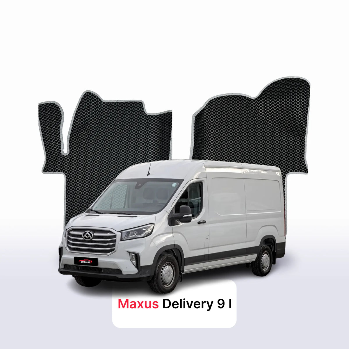 Alfombrillas 3D EVA para Maxus Delivery 9 1 gen 2019-2028 años FURGONETA