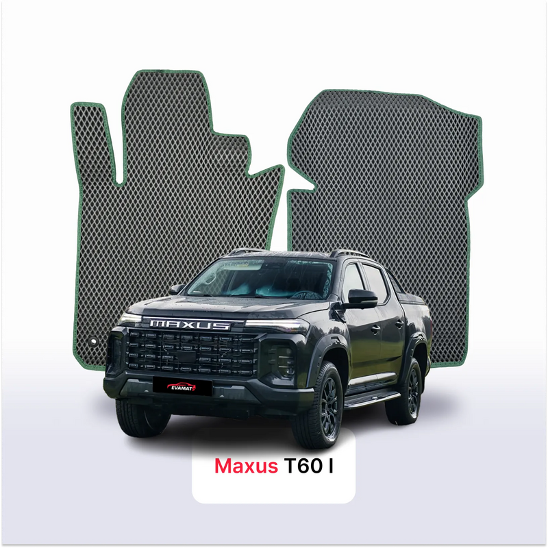 Alfombrillas 3D EVA para Maxus T60 1 gen 2016-2027 años PICK-UP CABINA DOBLE