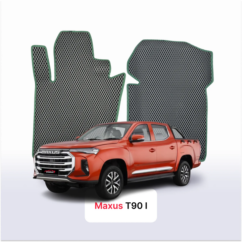 Alfombrillas 3D EVA para Maxus T90 1 gen 2021-2027 años PICK-UP CABINA DOBLE