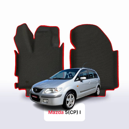 Alfombrillas 3D EVA para Mazda 5(CP) 1 gen 1999-2005 años MONOVOLUMEN