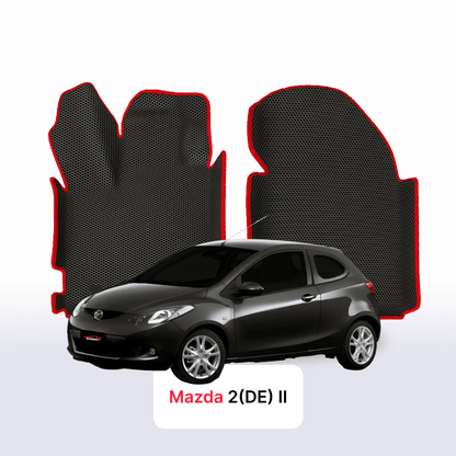 Alfombrillas 3D EVA para Mazda 2(DE) 2 gen 2007-2014 años HATCHBACK 3 PUERTAS