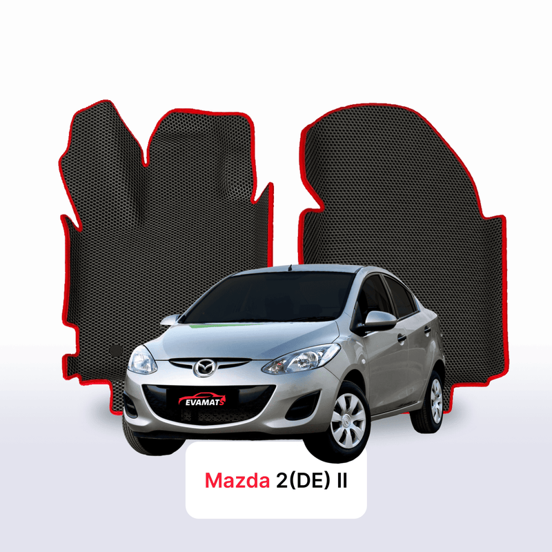 Alfombrillas 3D EVA para Mazda 2(DE) 2 gen 2007-2014 años SEDÁN