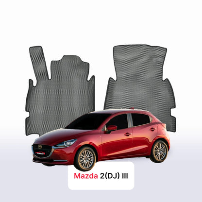 Alfombrillas 3D EVA para Mazda 2(DJ) 3 gen 2014-2028 años HATCHBACK 5 PUERTAS