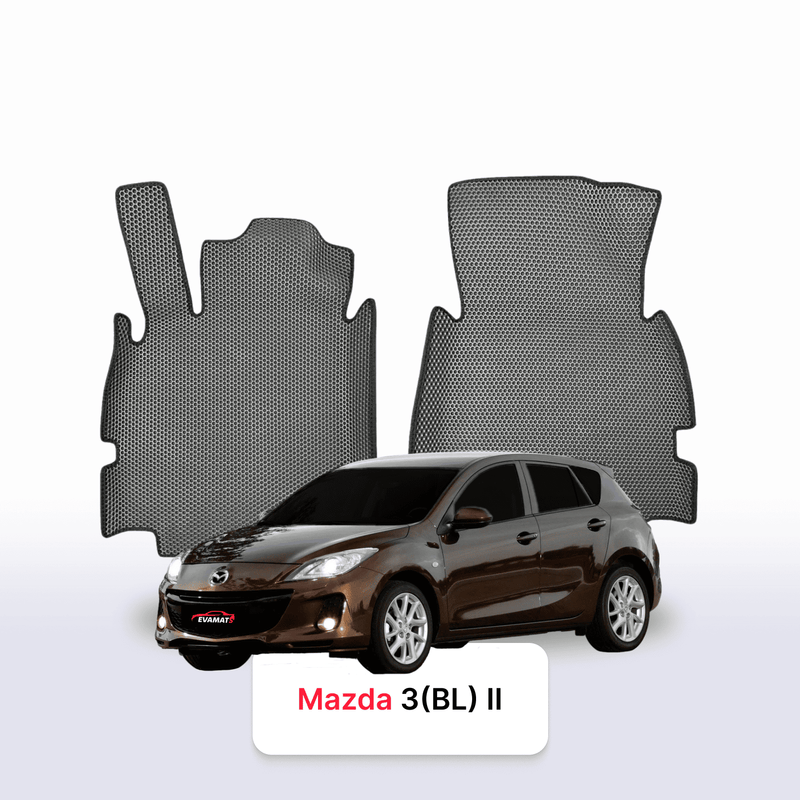 Alfombrillas 3D EVA para Mazda 3(BL) 2 gen 2008-2013 años HATCHBACK 5 PUERTAS