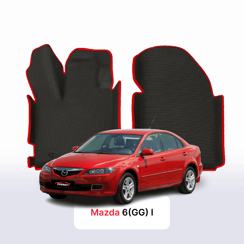 Alfombrillas 3D EVA para Mazda 6(GG) 1 gen 2002-2008 años LIFTBACK