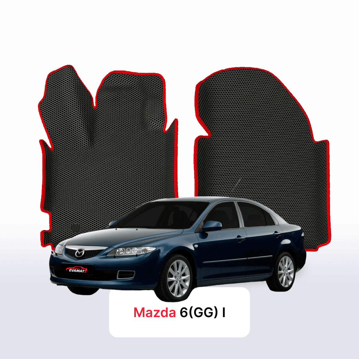 Alfombrillas 3D EVA para Mazda 6(GG) 1 gen 2002-2008 años SEDÁN