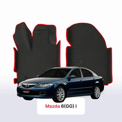 Alfombrillas 3D EVA para Mazda 6(GG) 1 gen 2002-2008 años SEDÁN