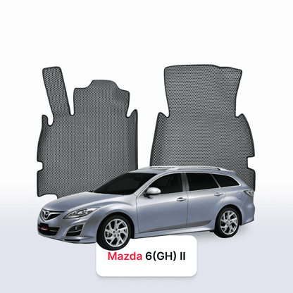 Alfombrillas 3D EVA para Mazda 6(GH) 2 gen 2007-2013 años FAMILIAR