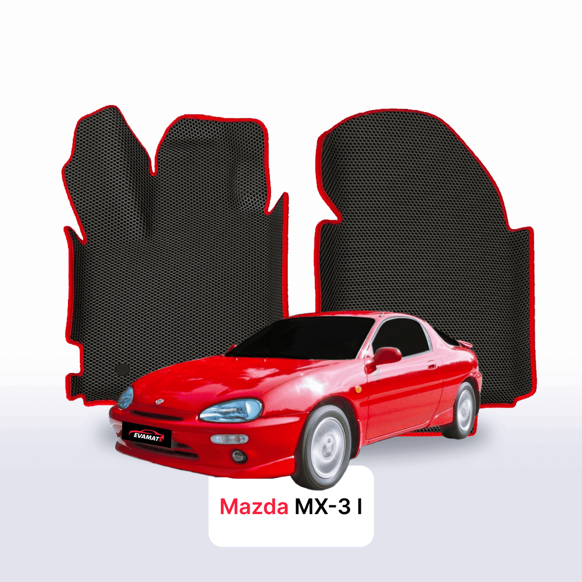 Alfombrillas 3D EVA para Mazda MX-3 1991-2000 años COUPÉ