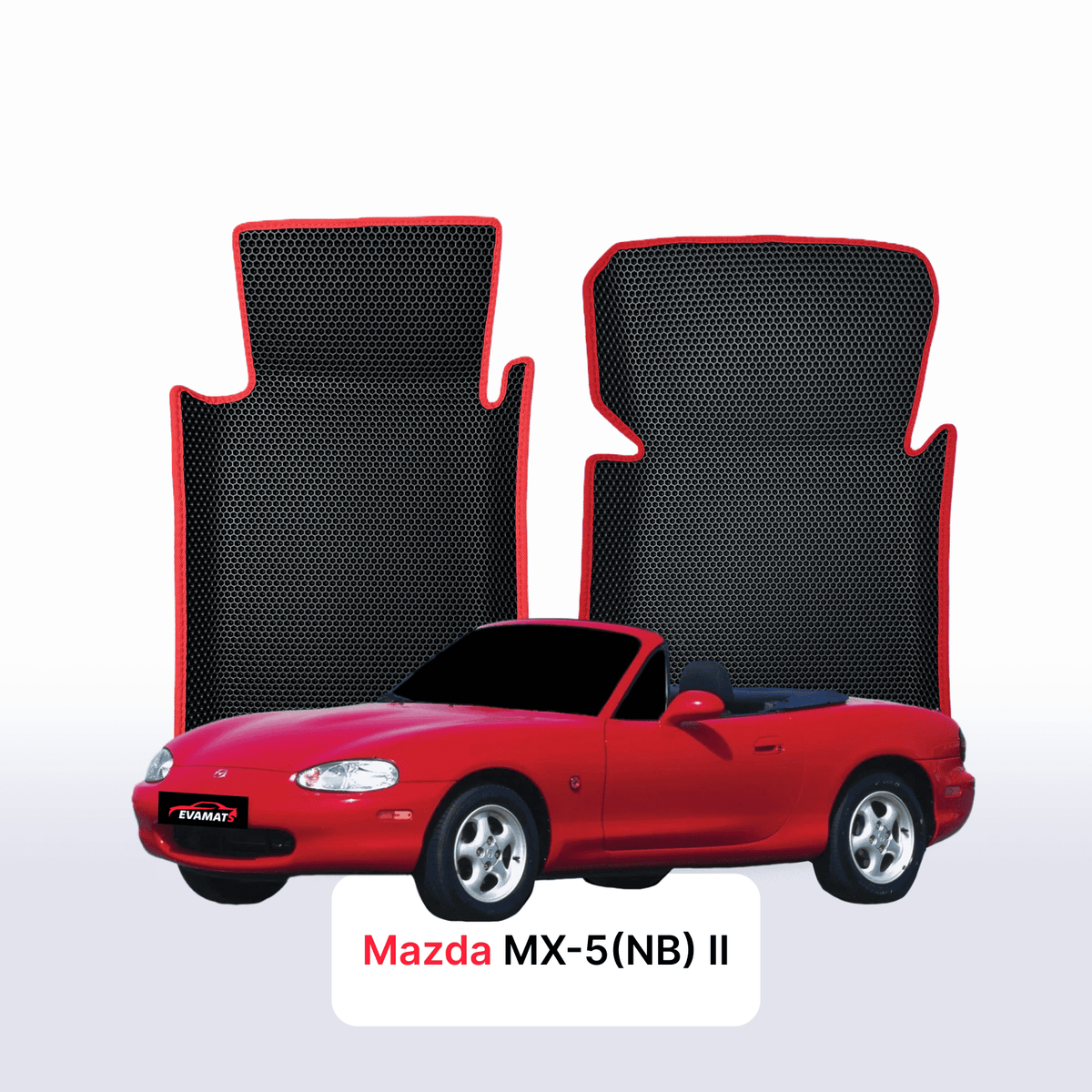 Alfombrillas 3D EVA para Mazda MX-5(NB) 2 gen 1998-2005 años ROADSTER