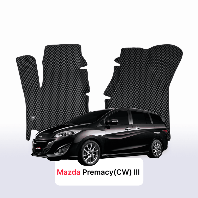 Alfombrillas 3D EVA para Mazda Premacy(CW) 3 gen 2010-2017 años MONOVOLUMEN