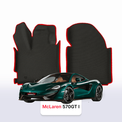 Alfombrillas 3D EVA para McLaren 570GT 1 gen 2016-2023 años COUPÉ