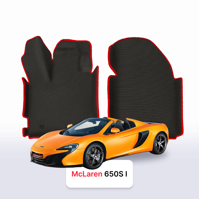 Alfombrillas 3D EVA para McLaren 650S 1 gen 2014-2017 años ROADSTER