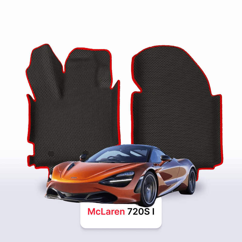 Alfombrillas 3D EVA para McLaren 720S 1 gen 2017-2023 años COUPÉ