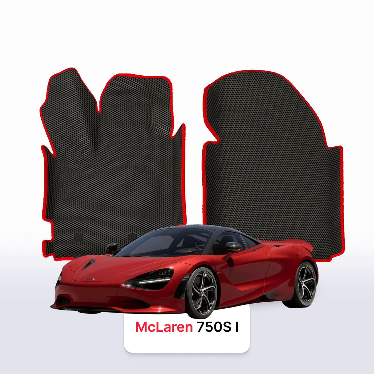 Alfombrillas 3D EVA para McLaren 750S 1 gen 2023-2024 años COUPÉ