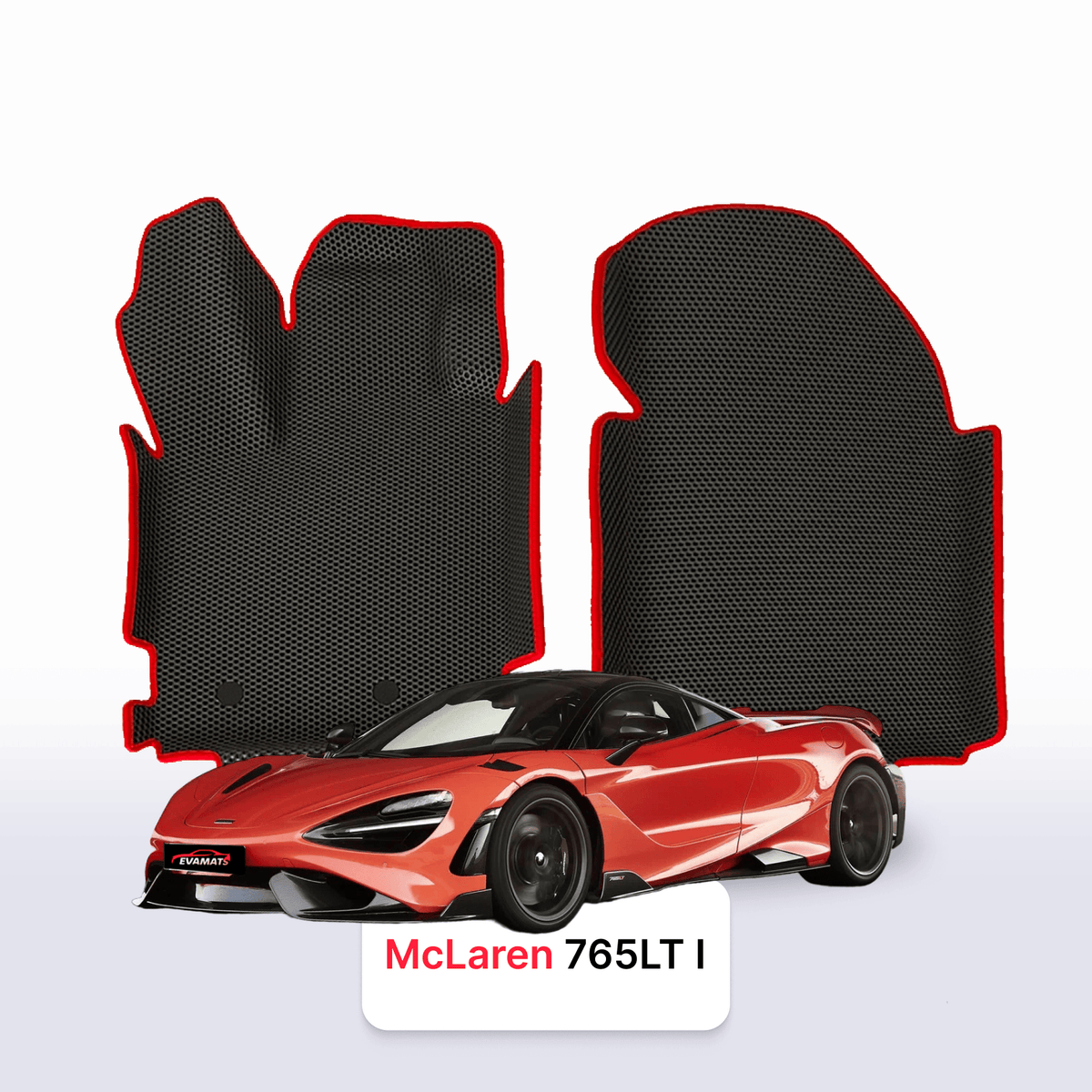 Alfombrillas 3D EVA para McLaren 765LT 1 gen 2020-2025 años COUPÉ