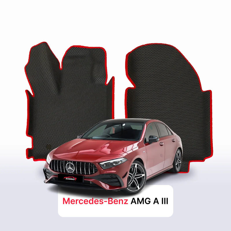 Alfombrillas 3D EVA para Mercedes-Benz AMG A35 (V177) 3 gen 2018-2024 años SEDÁN