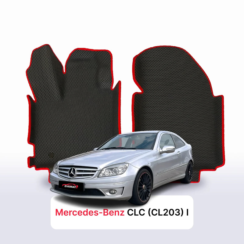 Alfombrillas 3D EVA para Mercedes-Benz CLC (CL203) 1 gen 2008-2011 años HATCHBACK 3 PUERTAS