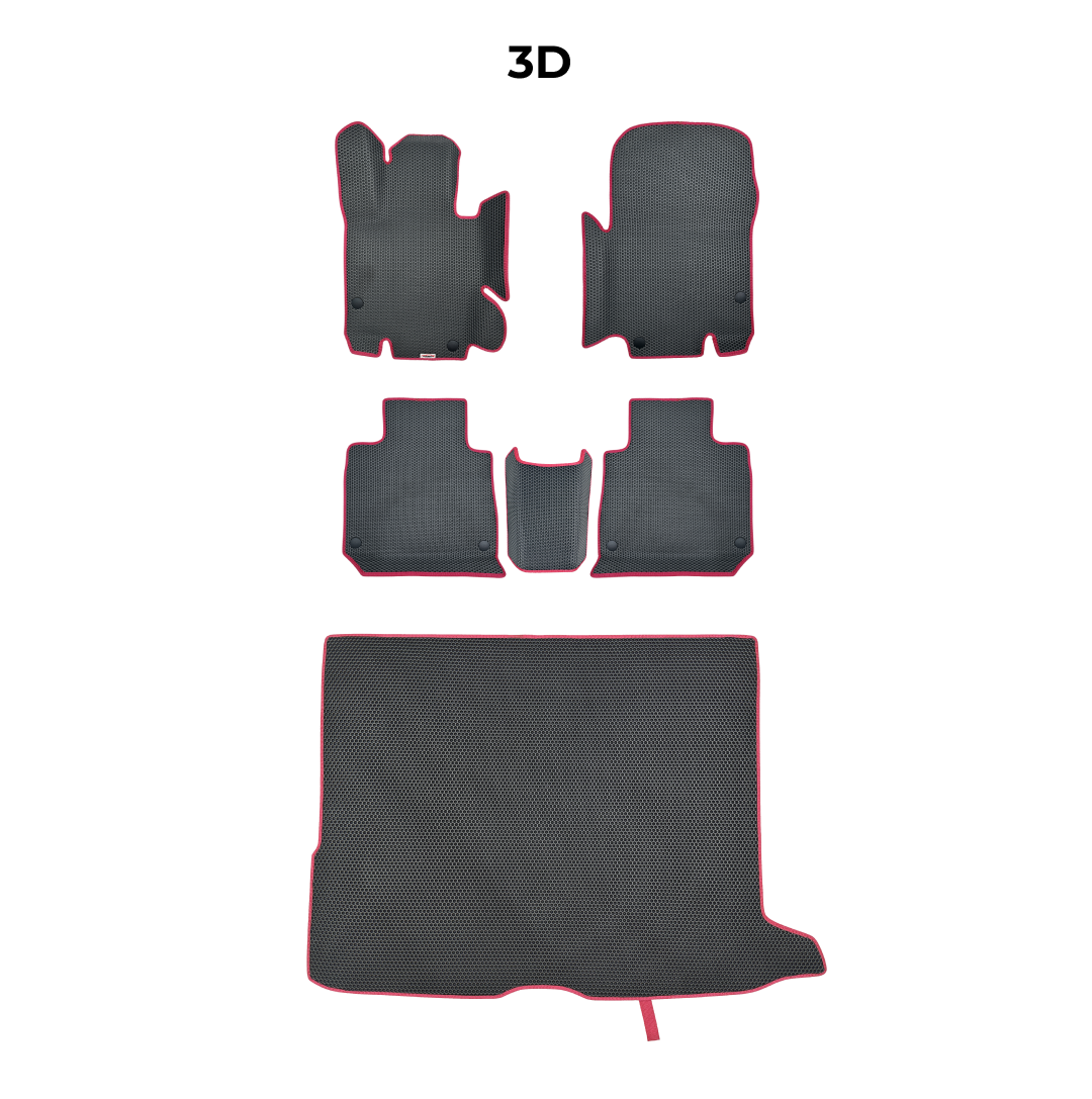 Alfombrillas 3D EVA para Mercedes-Benz GLB (X244) 2 gen 2026-2029 años SUV