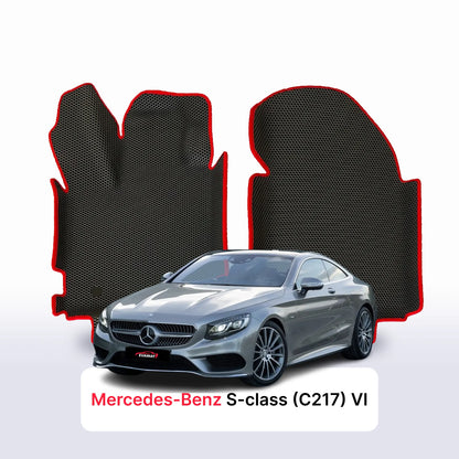 Alfombrillas 3D EVA para Mercedes-Benz Clase S 6 gen (C217) 2014-2020 años COUPÉ