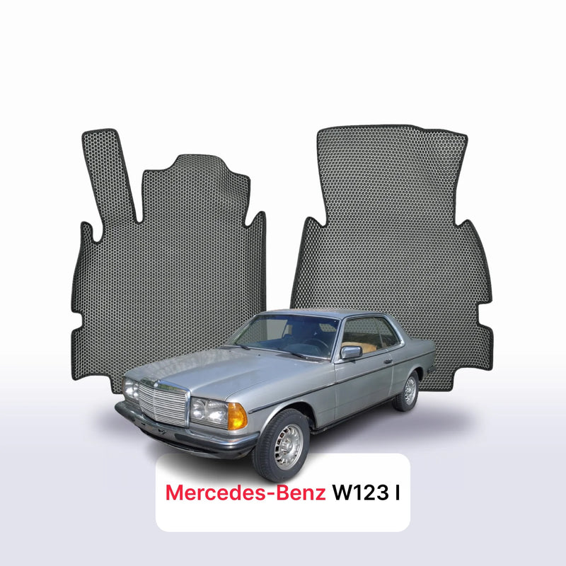 Alfombrillas 3D EVA para Mercedes-Benz W123 1 gen 1975-1986 años COUPÉ