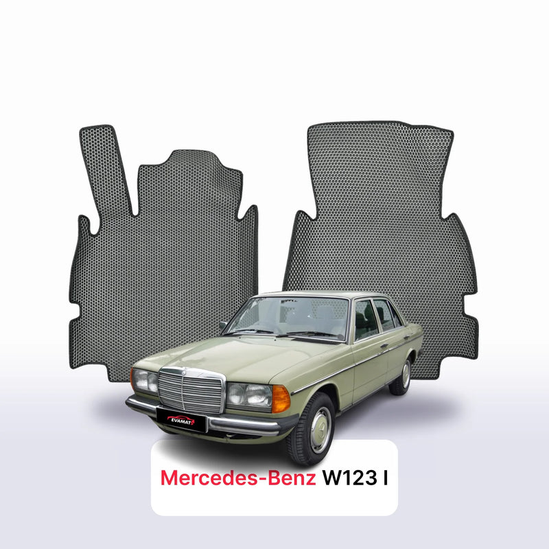Alfombrillas 3D EVA para Mercedes-Benz W123 1 gen 1975-1986 años SEDÁN