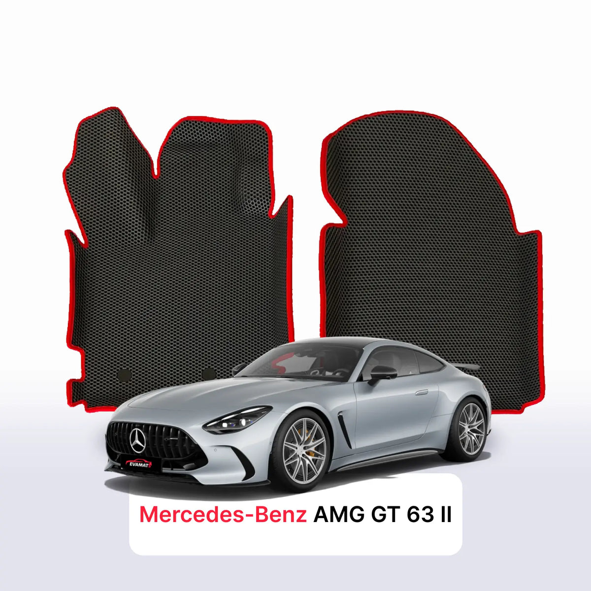 Alfombrillas 3D EVA para Mercedes-Benz AMG GT 63 2 gen (C192) 2023-2027 años COUPÉ