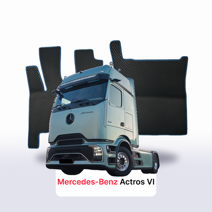Alfombrillas 3D EVA para Mercedes-Benz Actros 6 gen 2023-2028 años CAMIÓN