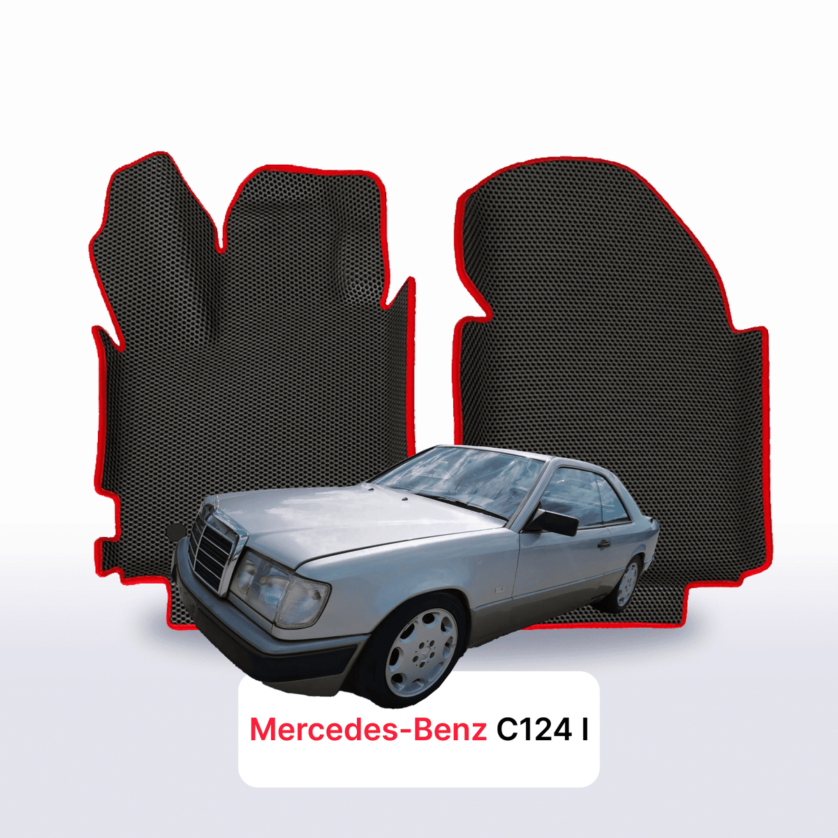 Alfombrillas 3D EVA para Mercedes-Benz C124 1984-1993 años COUPÉ
