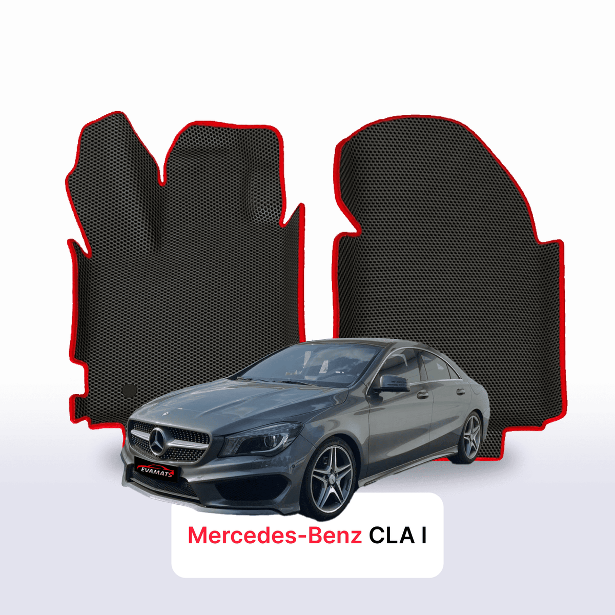 Alfombrillas 3D EVA para Mercedes-Benz CLA 1 gen (C117) 2013-2019 años SEDÁN