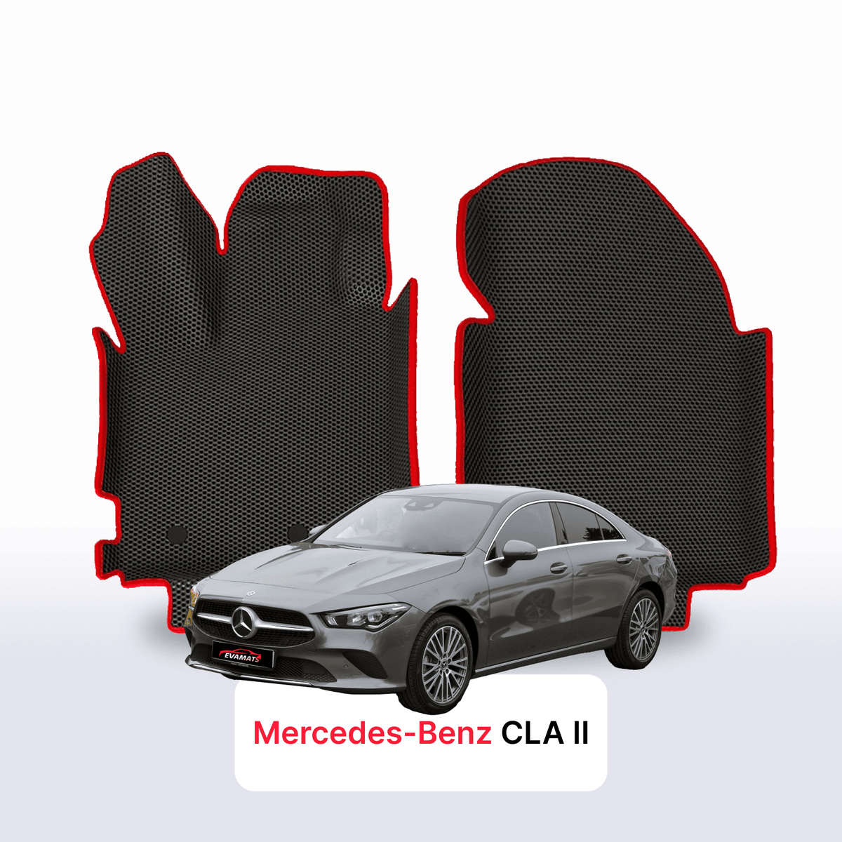 Alfombrillas 3D EVA para Mercedes-Benz CLA 2 gen (C118) 2019-2025 años SEDÁN