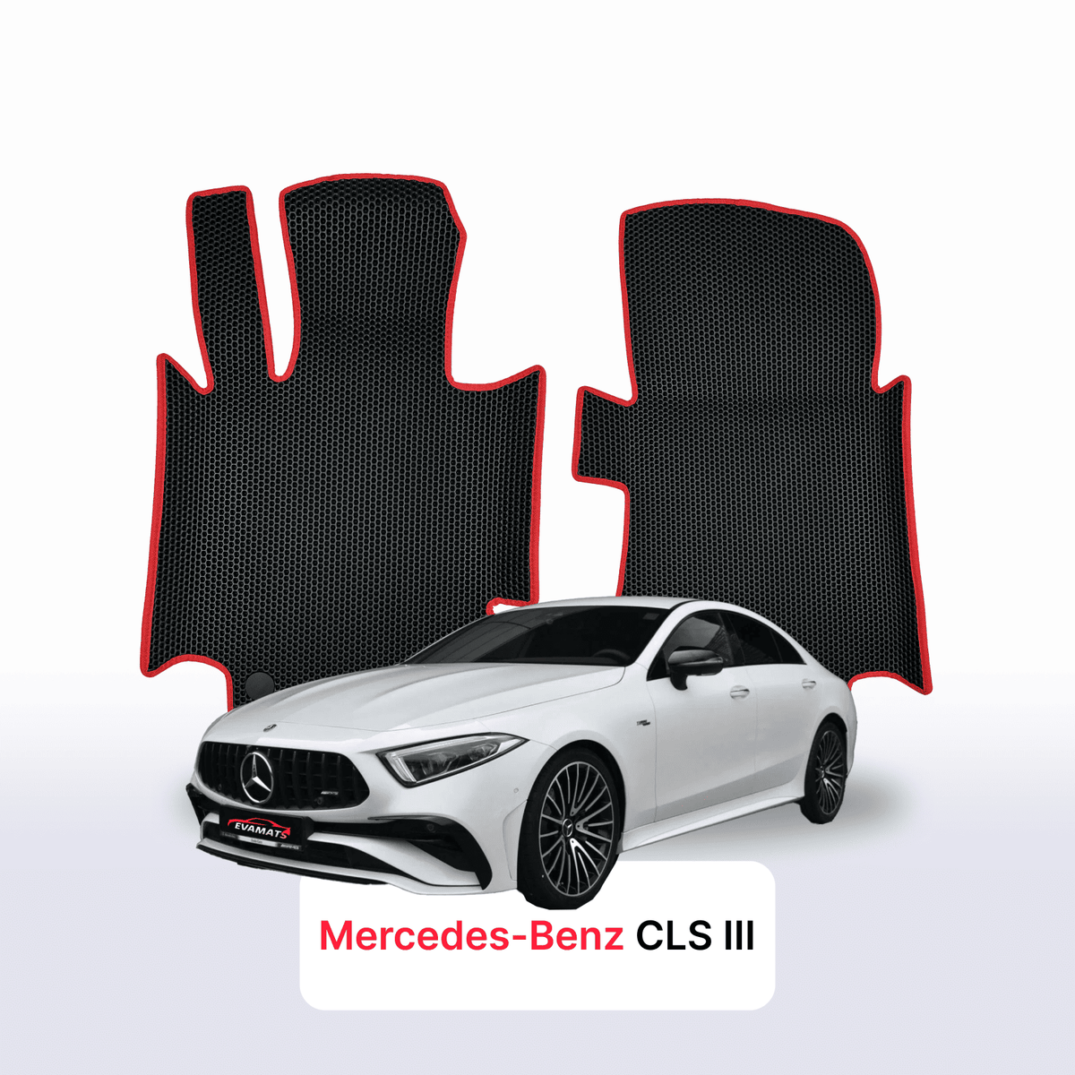 Alfombrillas 3D EVA para Mercedes-Benz CLS 3 gen (C257) 2018-2023 años SEDÁN