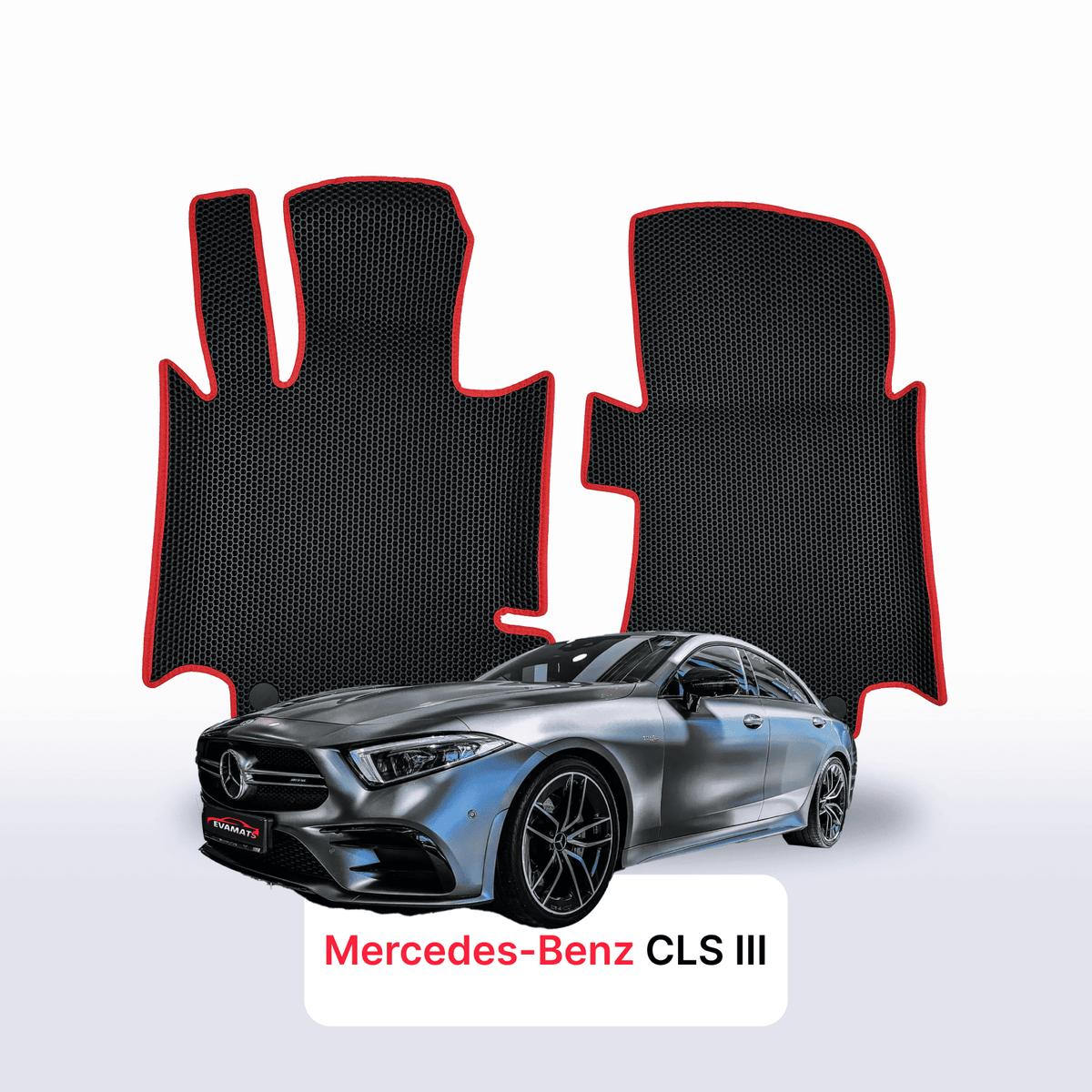 Alfombrillas 3D EVA para Mercedes-Benz CLS 53 AMG 3 gen (C257) 2018-2023 años SEDÁN