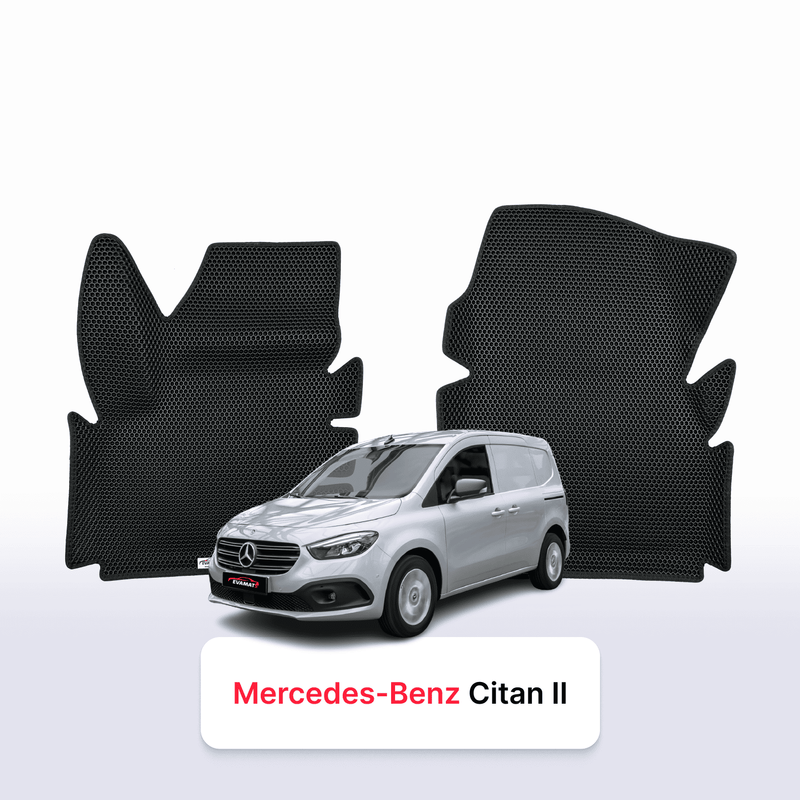 Alfombrillas 3D EVA para Mercedes-Benz Citan 2 gen 2021-2026 años FURGONETA