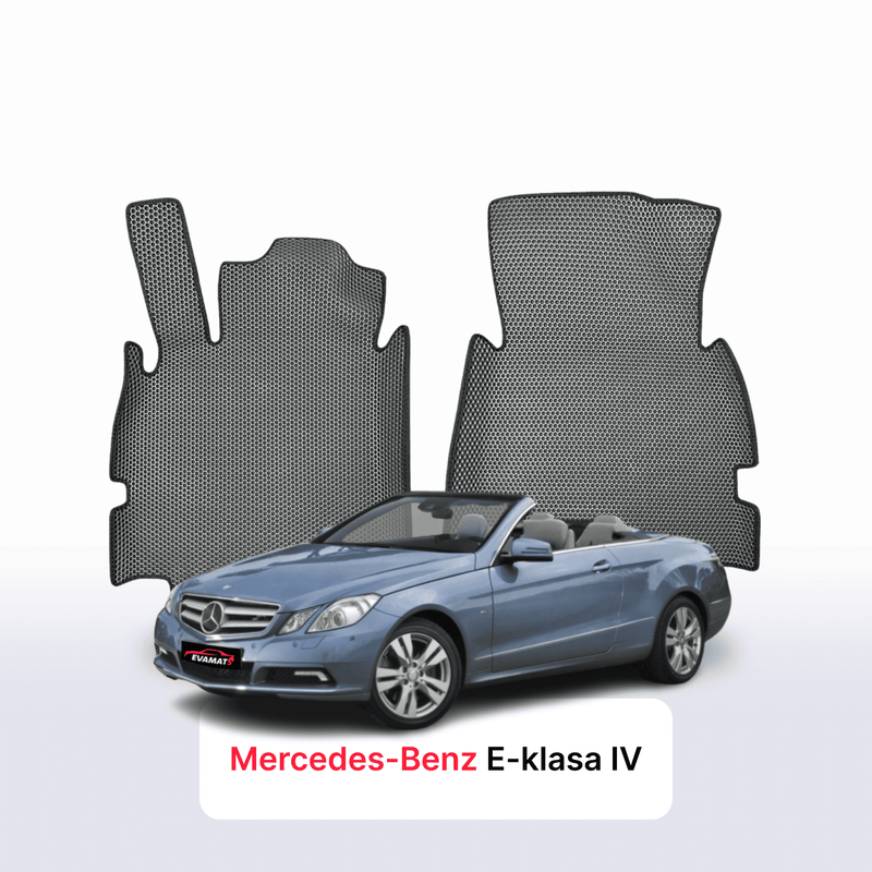 Alfombrillas 3D EVA para Mercedes-Benz Clase E 4 gen (A207) 2009-2017 años DESCAPOTABLE