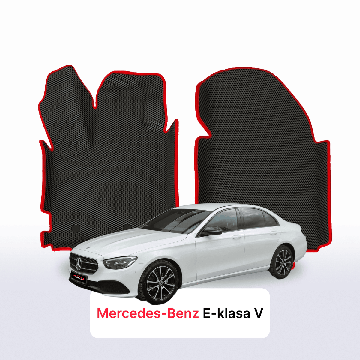 Alfombrillas 3D EVA para Mercedes-Benz Clase E 5 gen (W213) 2016-2023 años SEDÁN