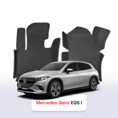 Alfombrillas 3D EVA para Mercedes-Benz EQS 1 gen (X296) 2022-2026 años SUV
