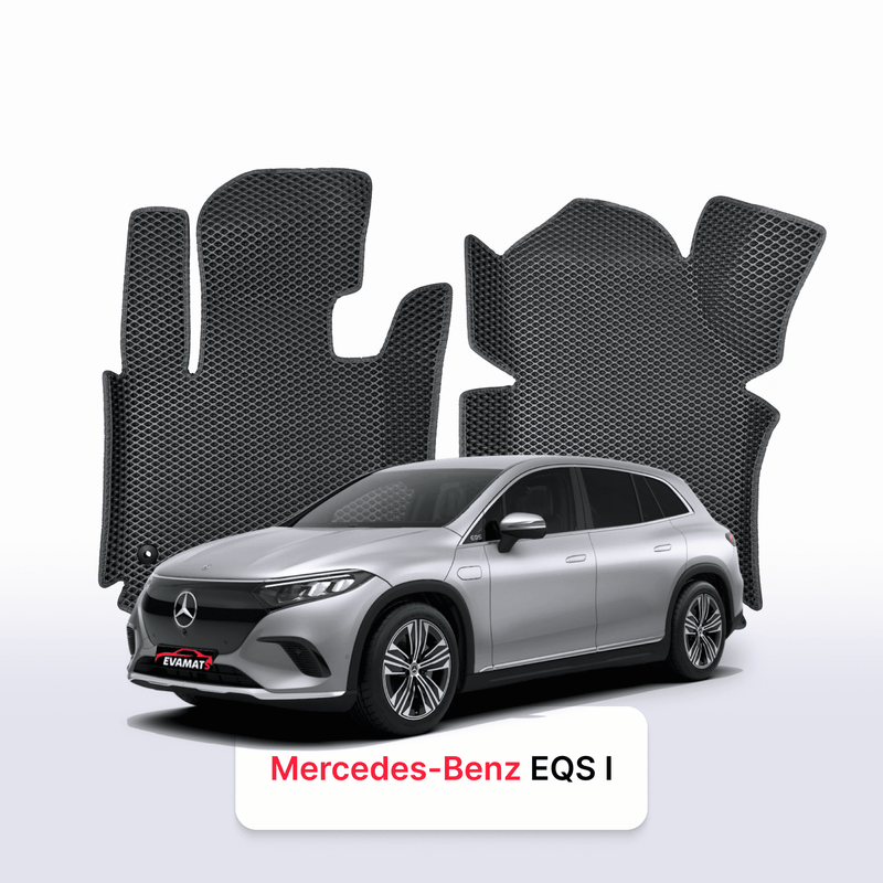 Alfombrillas 3D EVA para Mercedes-Benz EQS 1 gen (X296) 2022-2026 años SUV