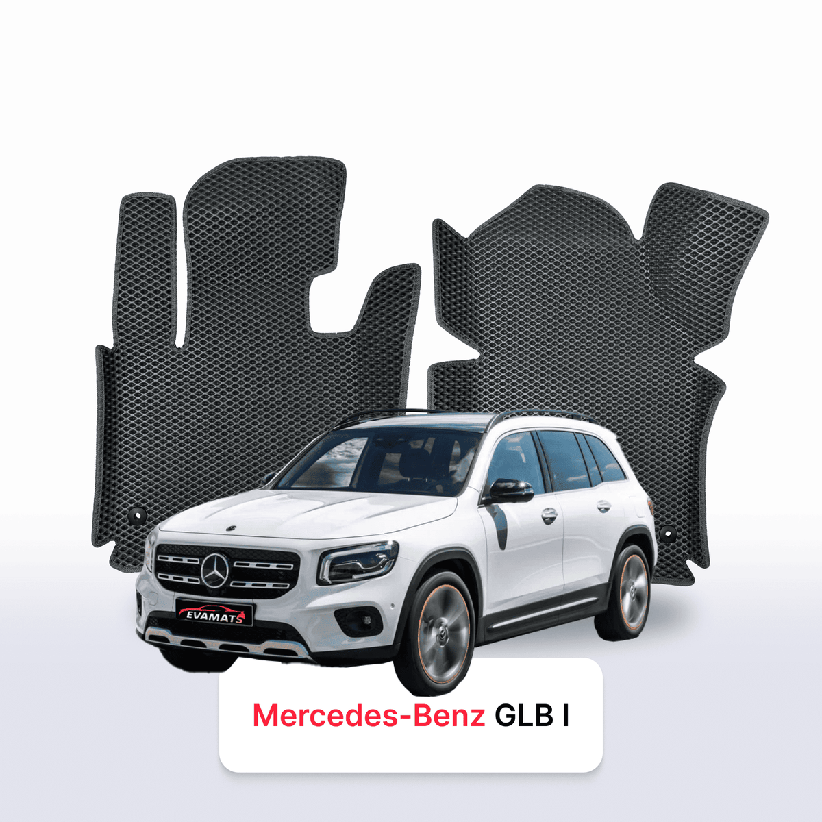 Alfombrillas 3D EVA para Mercedes-Benz GLB (X247) 2019-2027 años SUV 5 PUERTAS