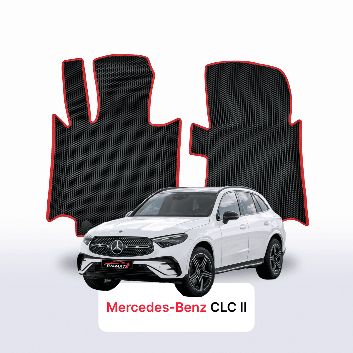 Alfombrillas 3D EVA para Mercedes-Benz GLC 2 gen (X254) 2022-2027 años SUV 5 PUERTAS