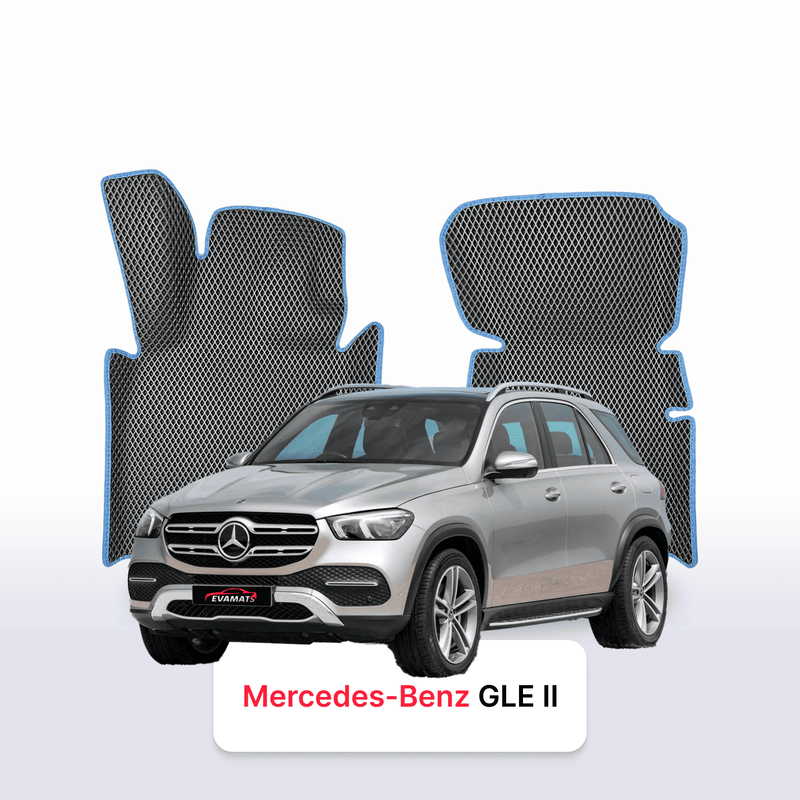 Alfombrillas 3D EVA para Mercedes-Benz GLE 2 gen (W167) 2019-2027 años SUV 7 PLAZAS