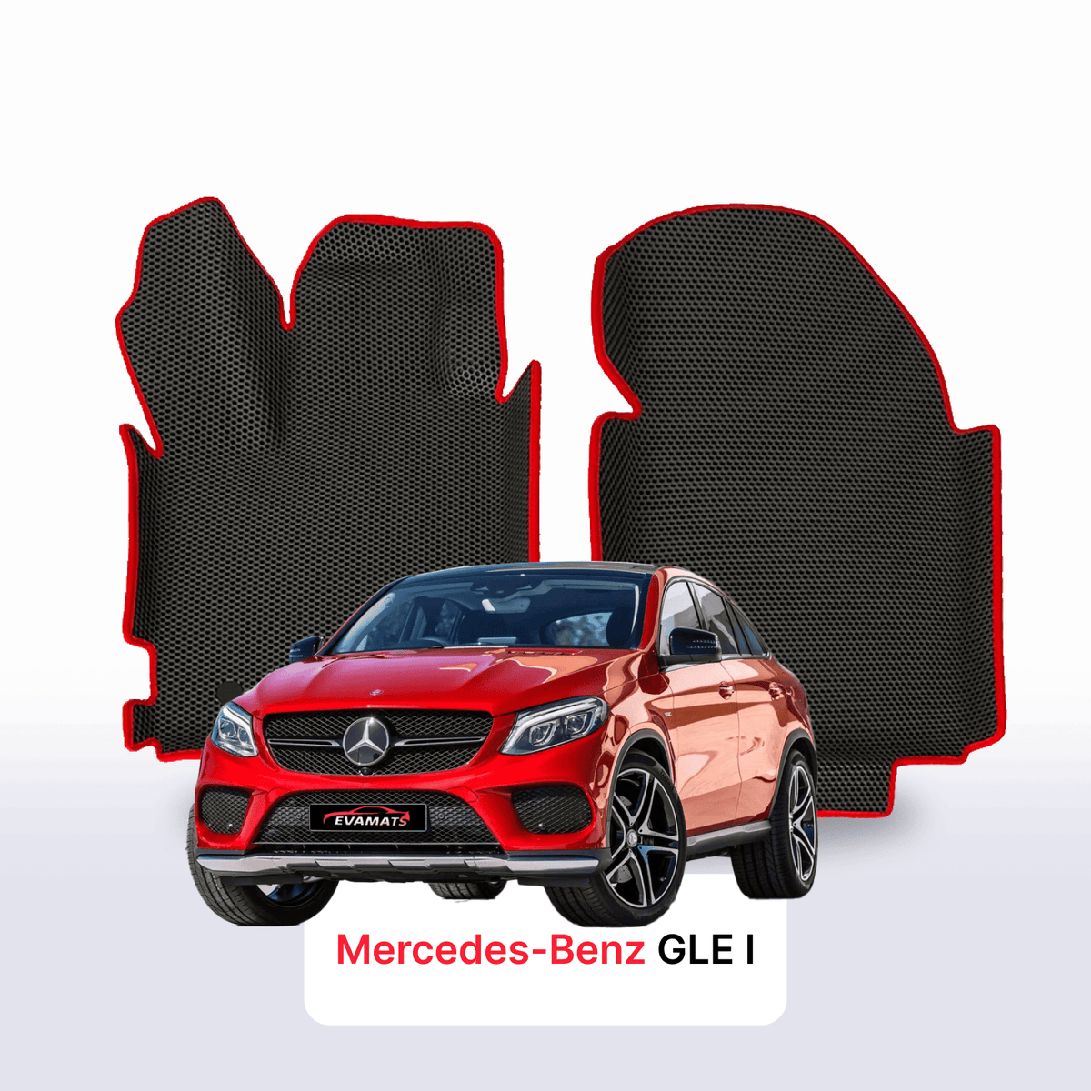 Alfombrillas 3D EVA para Mercedes-Benz GLE Coupé 1 gen (C292) 2015-2019 años SUV