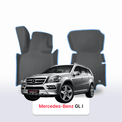 Alfombrillas 3D EVA para Mercedes-Benz GL 1 gen (X164) 2006-2012 años SUV 5 PUERTAS