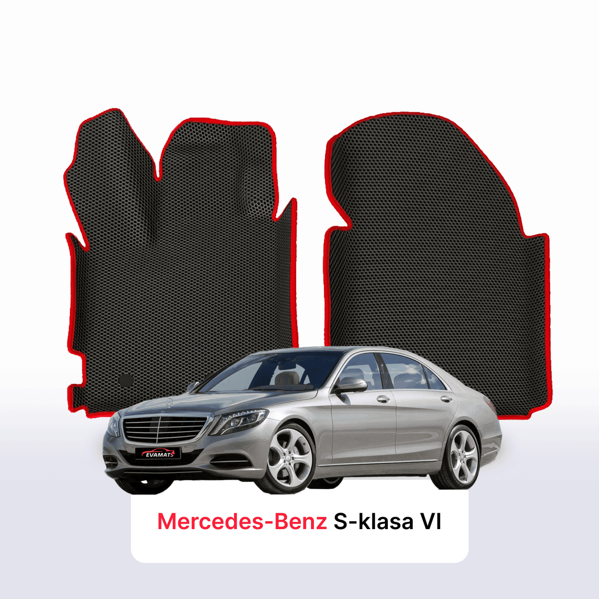 Alfombrillas 3D EVA para Mercedes-Benz Clase S 6 gen (W222) 2013-2020 años SEDÁN