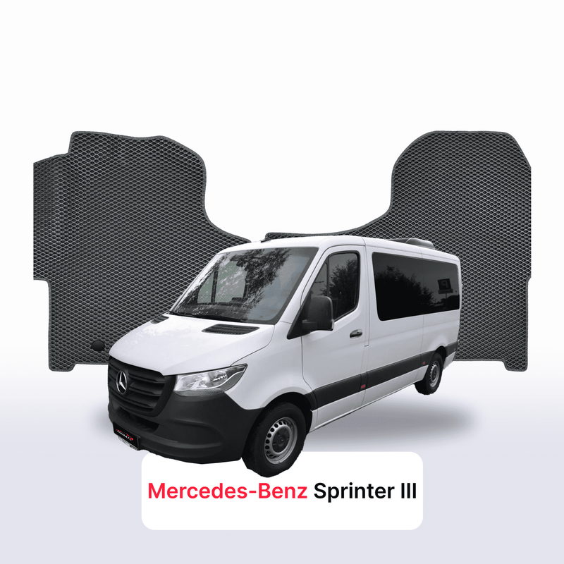 Alfombrillas 3D EVA para Mercedes-Benz Sprinter 3 gen (W907/W910) 2018-2027 años MINIBÚS